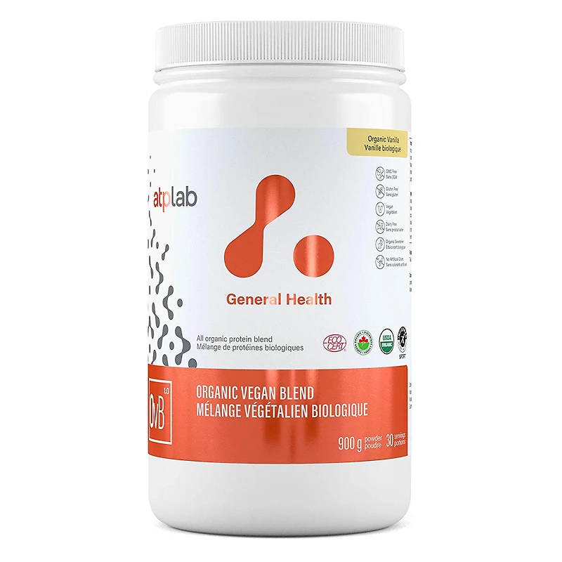 ATP MÉLANGE VÉGÉTALIEN VANILLE BIOLOGIQUE 900G