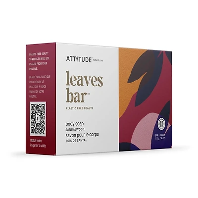 ATTITUDE SAVON CORPS BOIS SANTAL 113G
