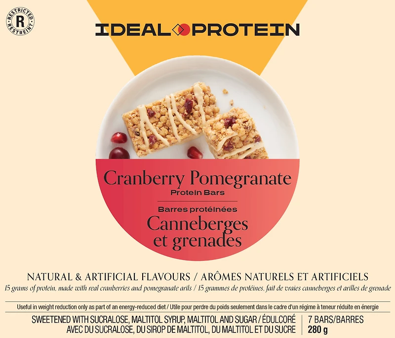 CRANBERRY & POMEGRANATE BARS
