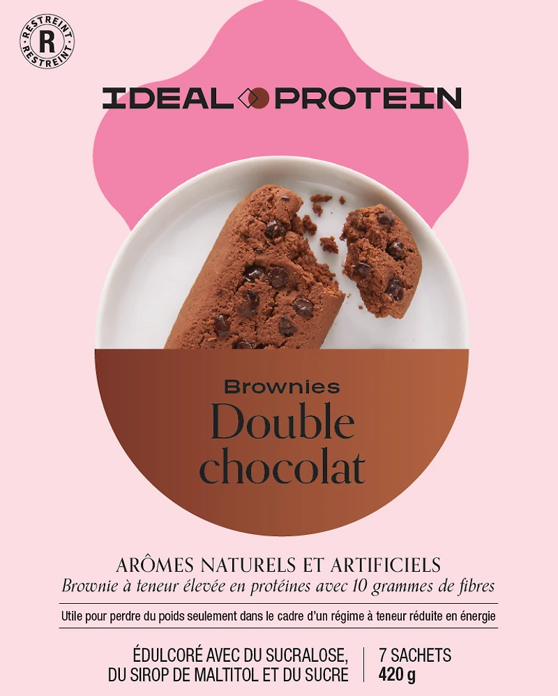 DOUBLE CHOCOLATE BROWNIES