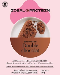 DOUBLE CHOCOLATE BROWNIES