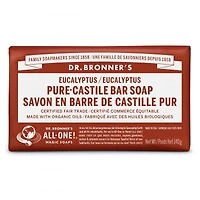 DR. BRONNER'S PURE-CASTILE BAR SOAP EUCALYPTUS