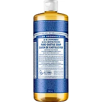 DR. BRONNER'S PURE-CASTILE LIQUID SOAP PEPPERMINT 946ML