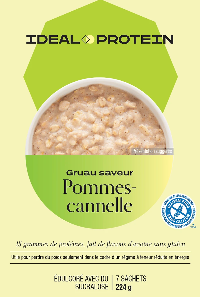 APPLE-CINNAMON OATMEAL PREPARATION