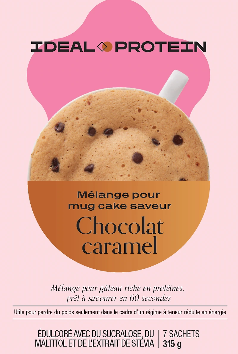CHOCOLATE CARAMEL MUG CAKE MIX