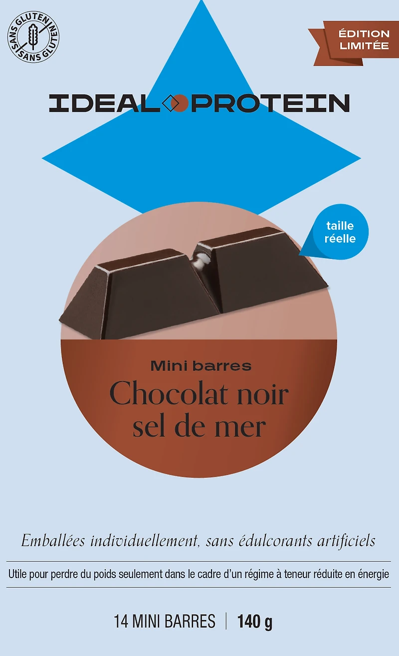 DARK CHOCOLATE SEA SALT MINI BAR