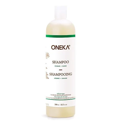 ONEKA SHAMPOO CEDAR SAGE 500ML