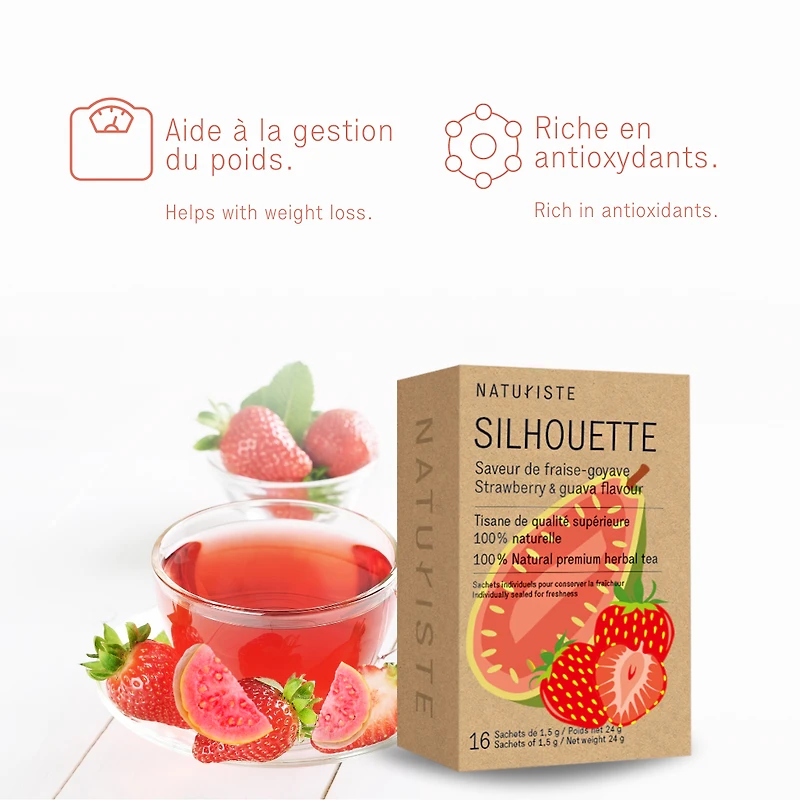 STRAWBERRY GUAVA HERBAL TEA