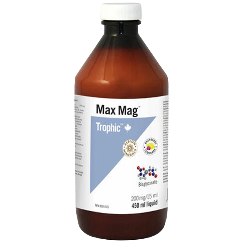 TROPHIC MAGNESIUM MAX MAG LIQUIDE LIMONADE FRAMBOISE