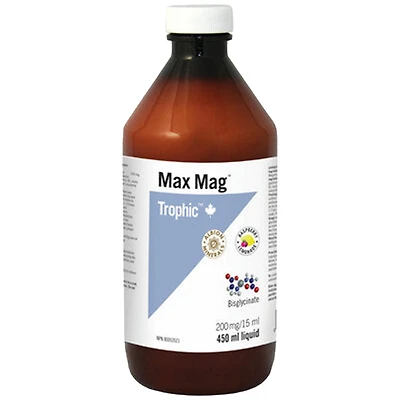TROPHIC MAGNESIUM MAX MAG LIQUIDE LIMONADE FRAMBOISE