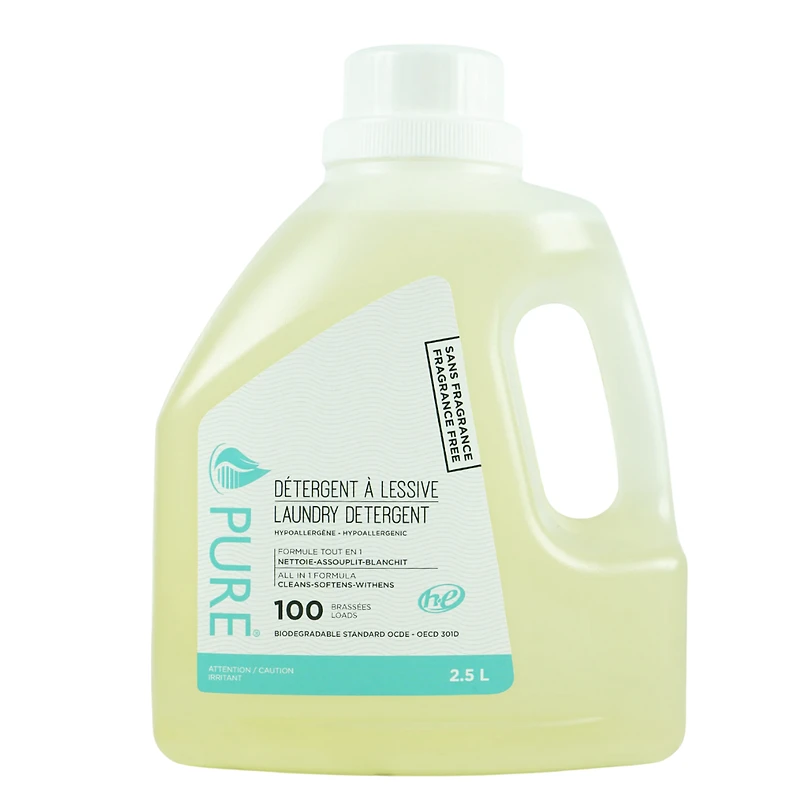 PURE DETERGENT LAUNDRY WITHOUT PERFUME 2.5L