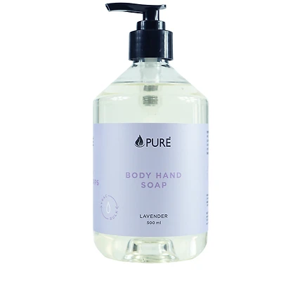PURE HAND SOAP BODY LAVENDER 500ML