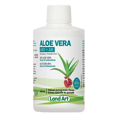 LAND ART ALOE VERA JUICE DRINKABLE POMEGRANATE