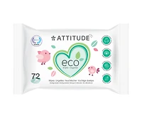 ATTITUDE BIODEGRADABLE WIPES 72UNITS