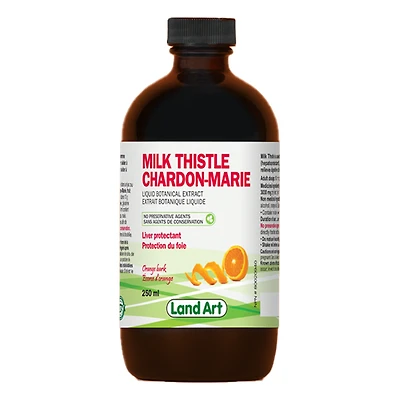 LAND ART MILK THISTLE