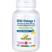 Wild Omega 3 EPA 660 mg DHA 330 mg - Lemon
