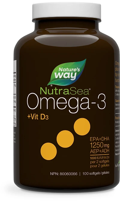 NutraSea+D Omega-3 Liquid Gels, Fresh Mint