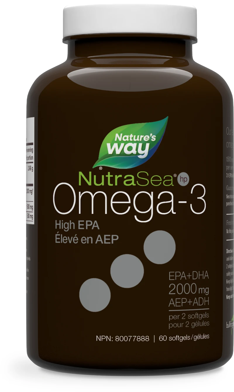 NutraSea HP Omega-3 Liquid Gels, Fresh Mint