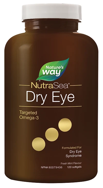 NutraSea Dry Eye Targeted Omega-3, Fresh Mint