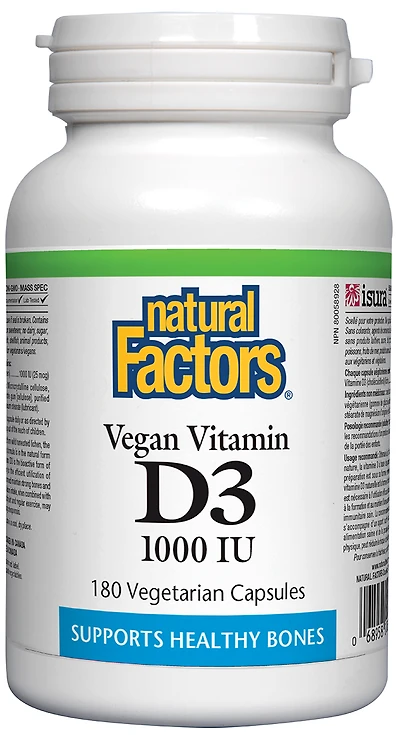 Vegan Vitamin D3 1000 IU