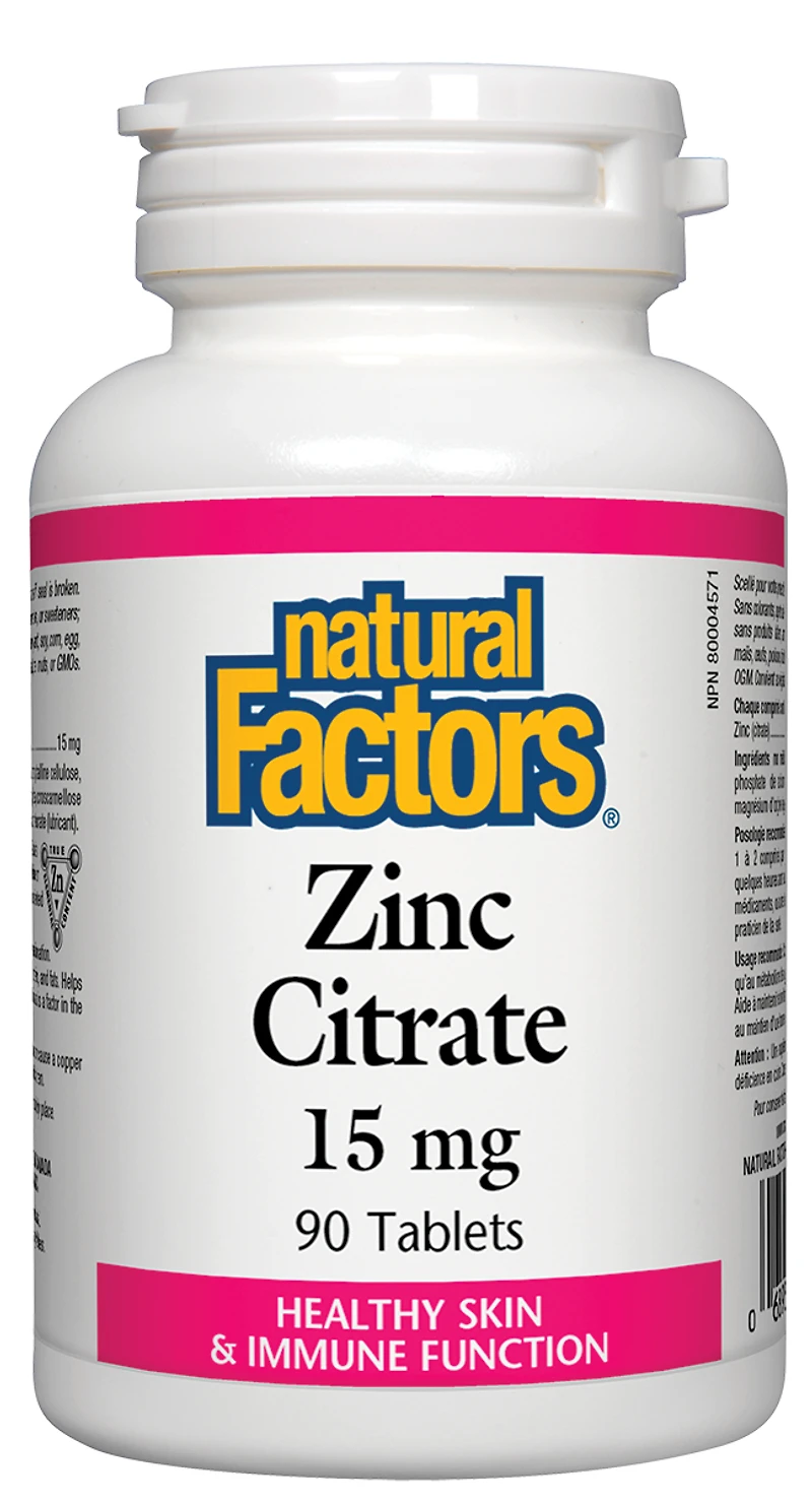 Zinc Citrate 15 mg