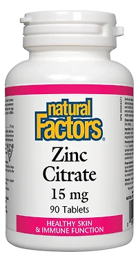 Zinc Citrate 15 mg
