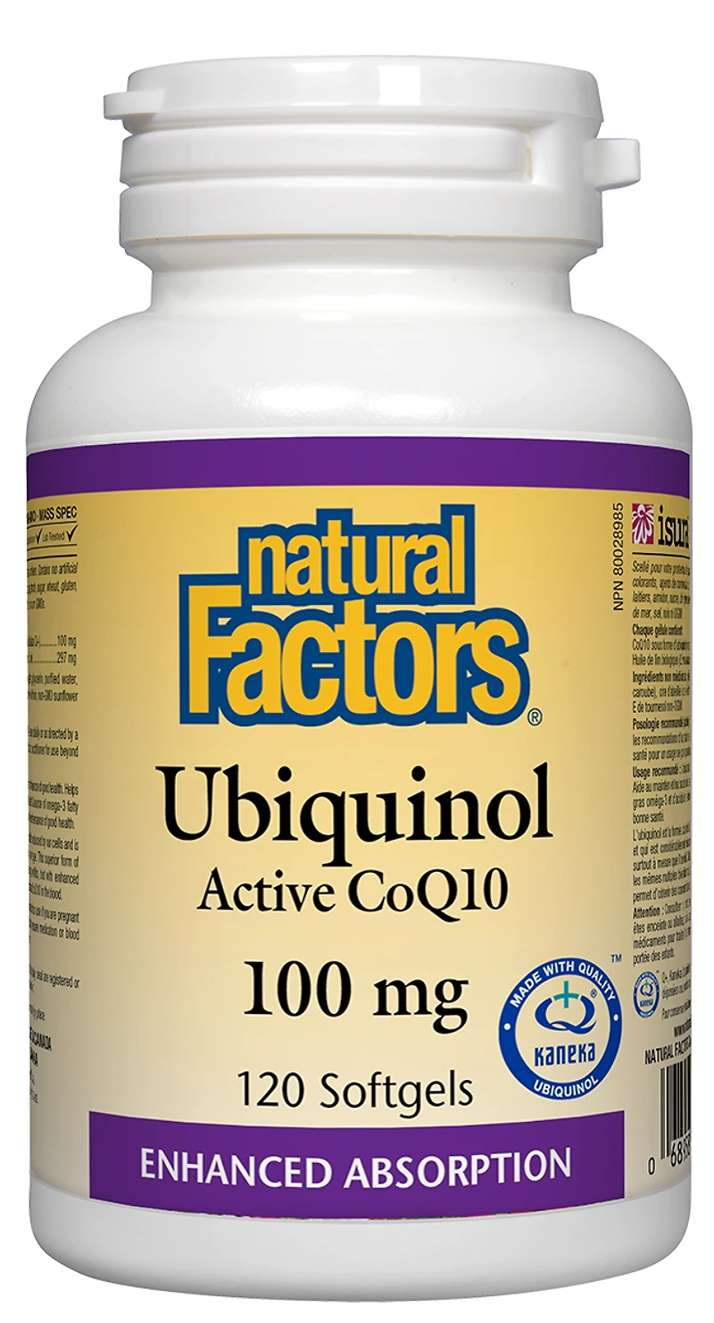 Ubiquinol Active CoQ10 100 mg