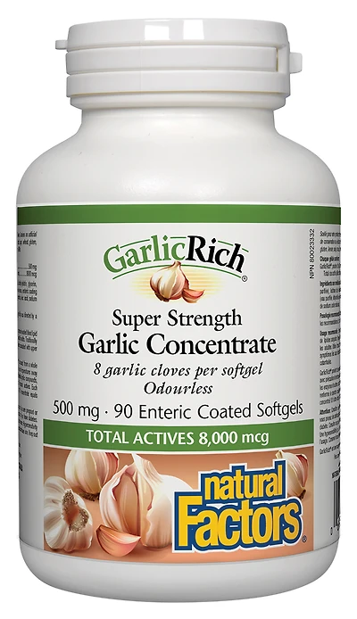 GarlicRich® Super Strength Garlic Concentrate 500 mg