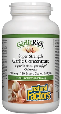 GarlicRich® Super Strength Garlic Concentrate 500 mg