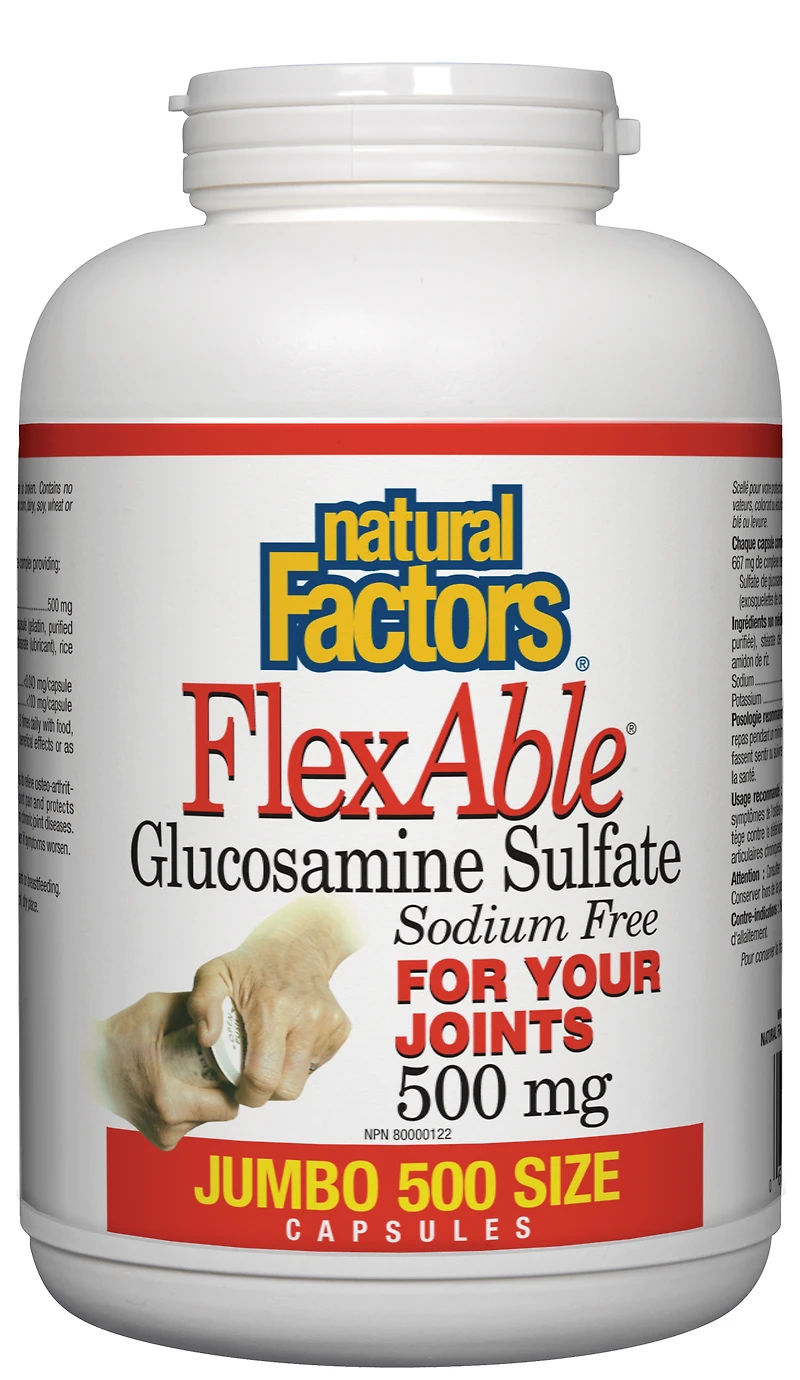 FlexAble® Glucosamine Sulfate 500 mg