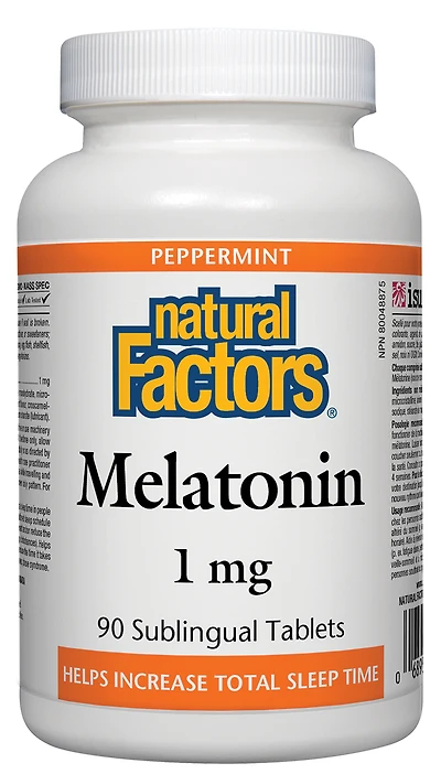 Melatonin 1 mg, Peppermint