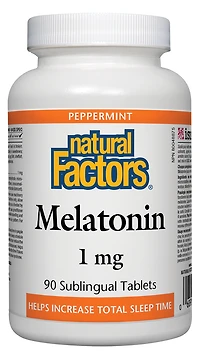 Melatonin 1 mg, Peppermint