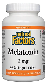 Melatonin 3 mg, Peppermint
