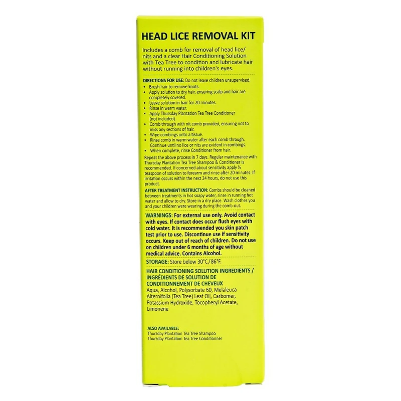 Head Lice Removal Kit