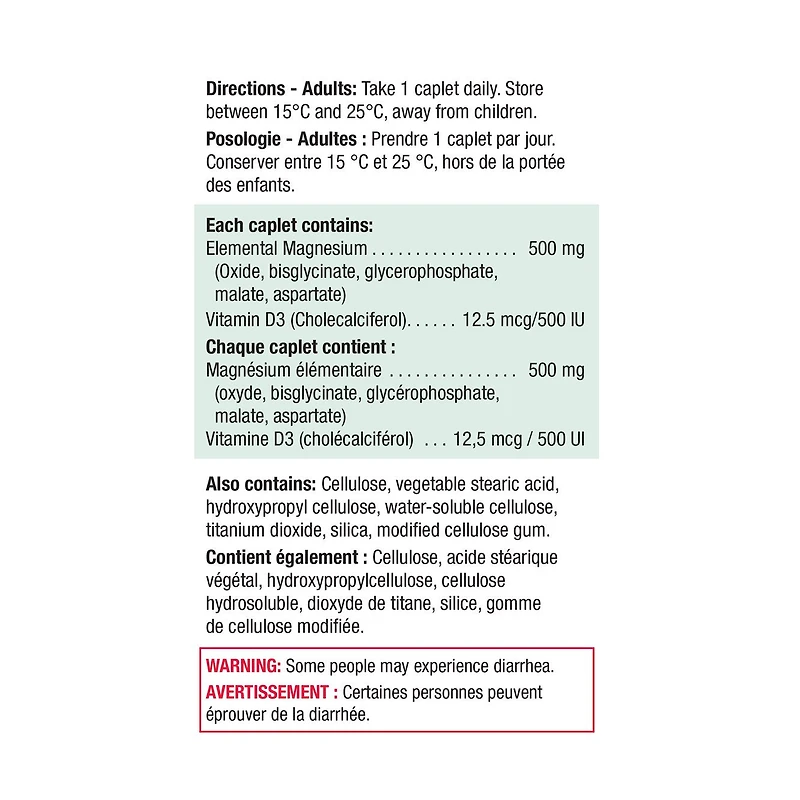 Magnesium & Vitamin D3