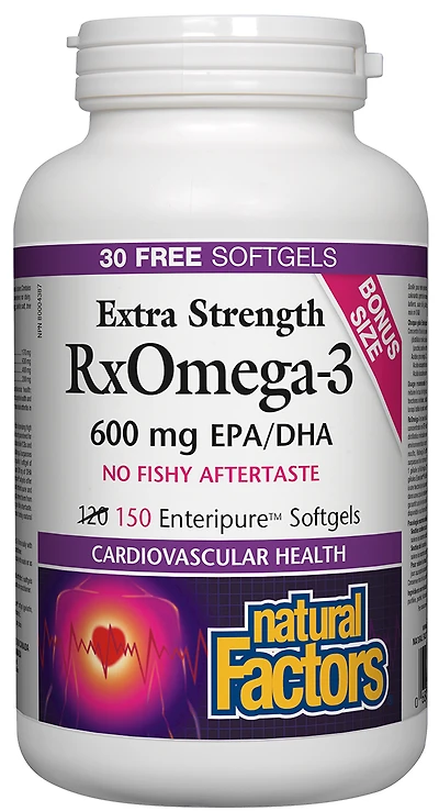 RxOmega-3 Extra Strength 600 mg