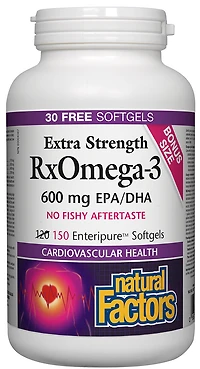 RxOmega-3 Extra Strength 600 mg