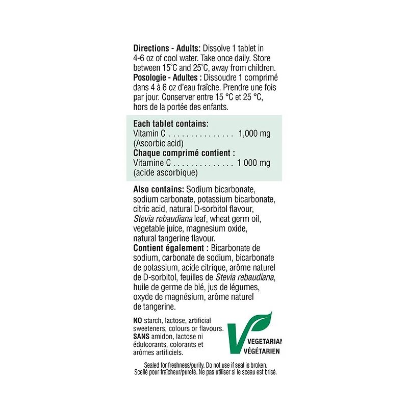 Vitamin C Effervescent