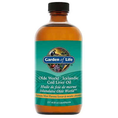 Olde World Icelandic Cod Liver Oil - Lemon-Mint