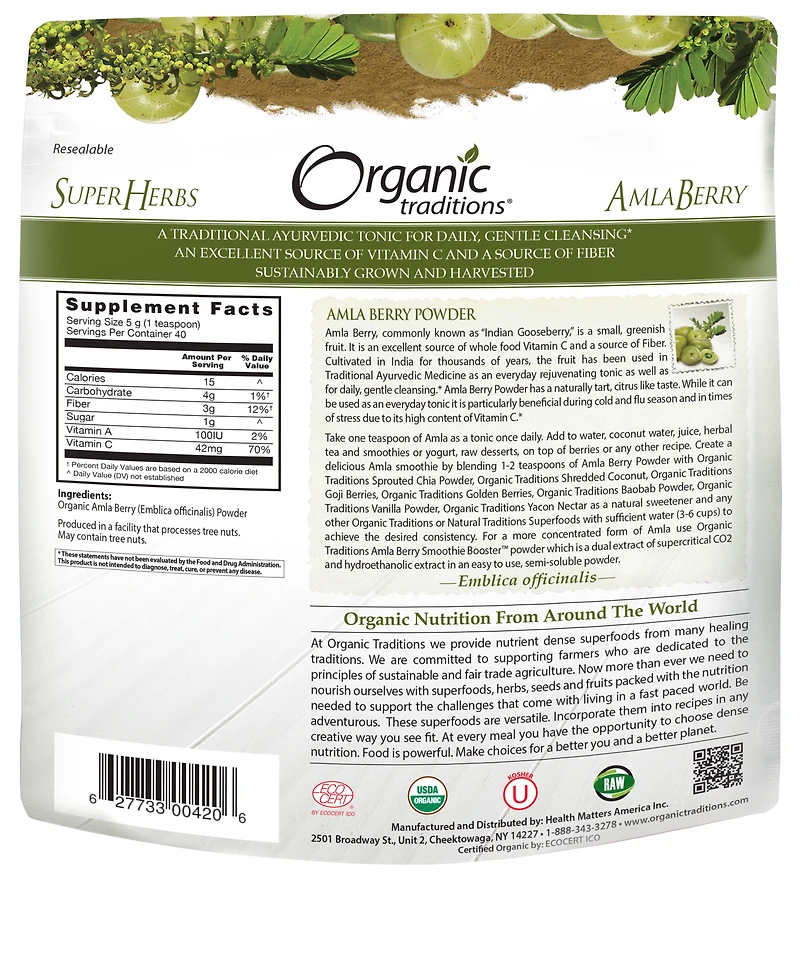 Organic Amla Powder