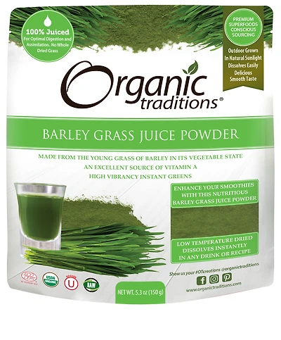 Organic Barley Grass Juice Powder