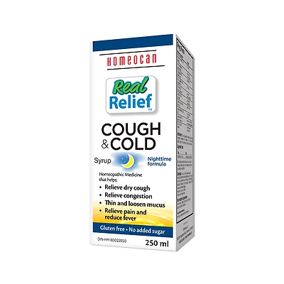 Real Relief Cough & Cold Nighttime Syrup