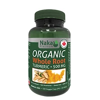Organic Whole Root Turmeric 500mg