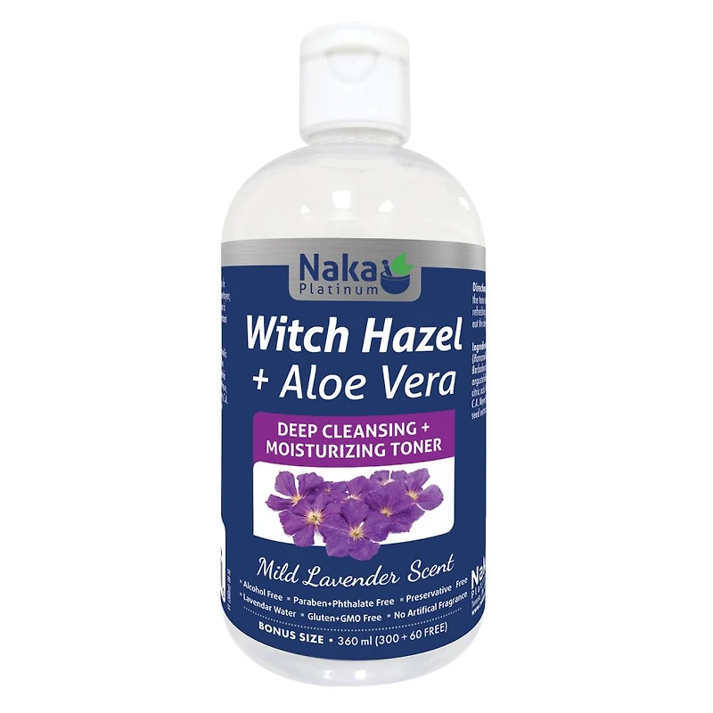 Witch Hazel + Aloe Vera Moisturizer