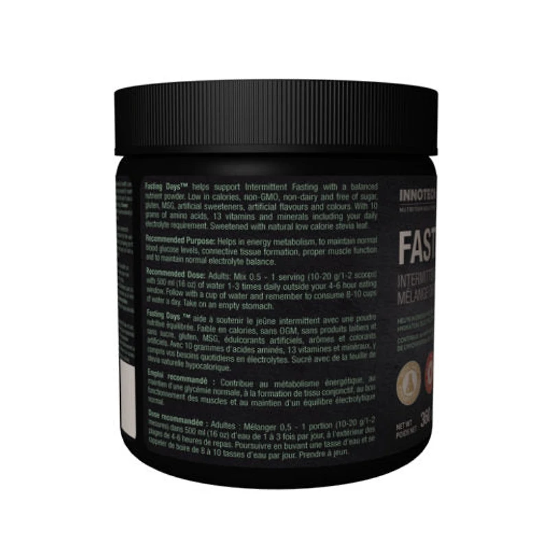 Fasting Days for Intermittent Fasting - Raspberry Lime