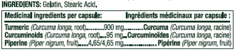 Turmeric Curcumin Plus Black Pepper