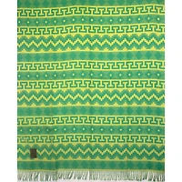 Alpaca Crafted Blanket- Throw Geometric
