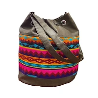 Multicoloured Kurmi Handbag