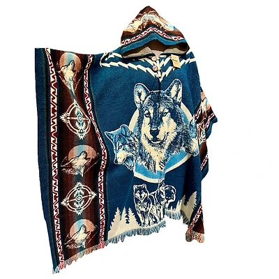 The Original Wolf Poncho- Wolf Pack