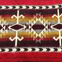 Alpaca Crafted Blanket- Geometric